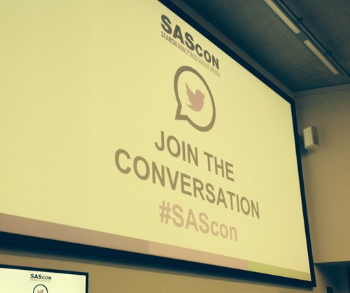 SAScon Twitter